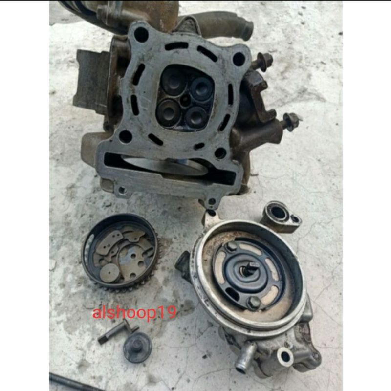 blok head cyilinder kop head Vixion old original full isi