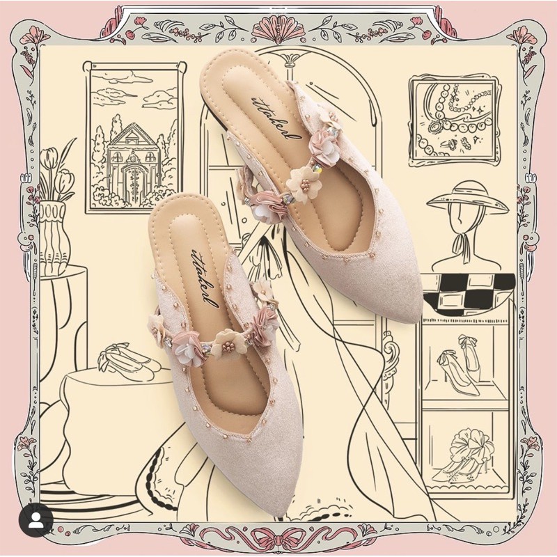 Ittaherl Halsey Bloom Beige 37