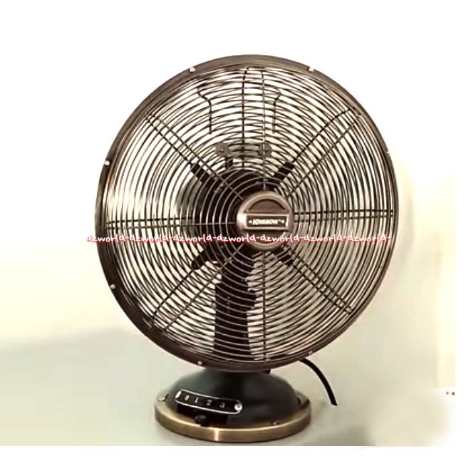 Krisbow Table Fan Kipas Angin Meja Classic Model Klasik 8 Inchi Vintage