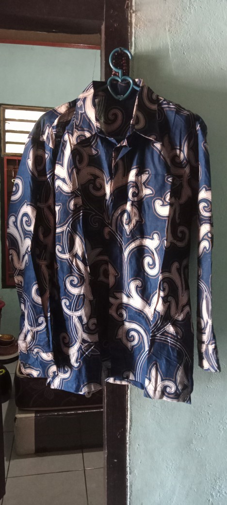 Baju Batik Pria Gus Azmi Syubbanul Muslimin Batik Katun Halus Hadroh Azzahir Santri Muslim, Moderen