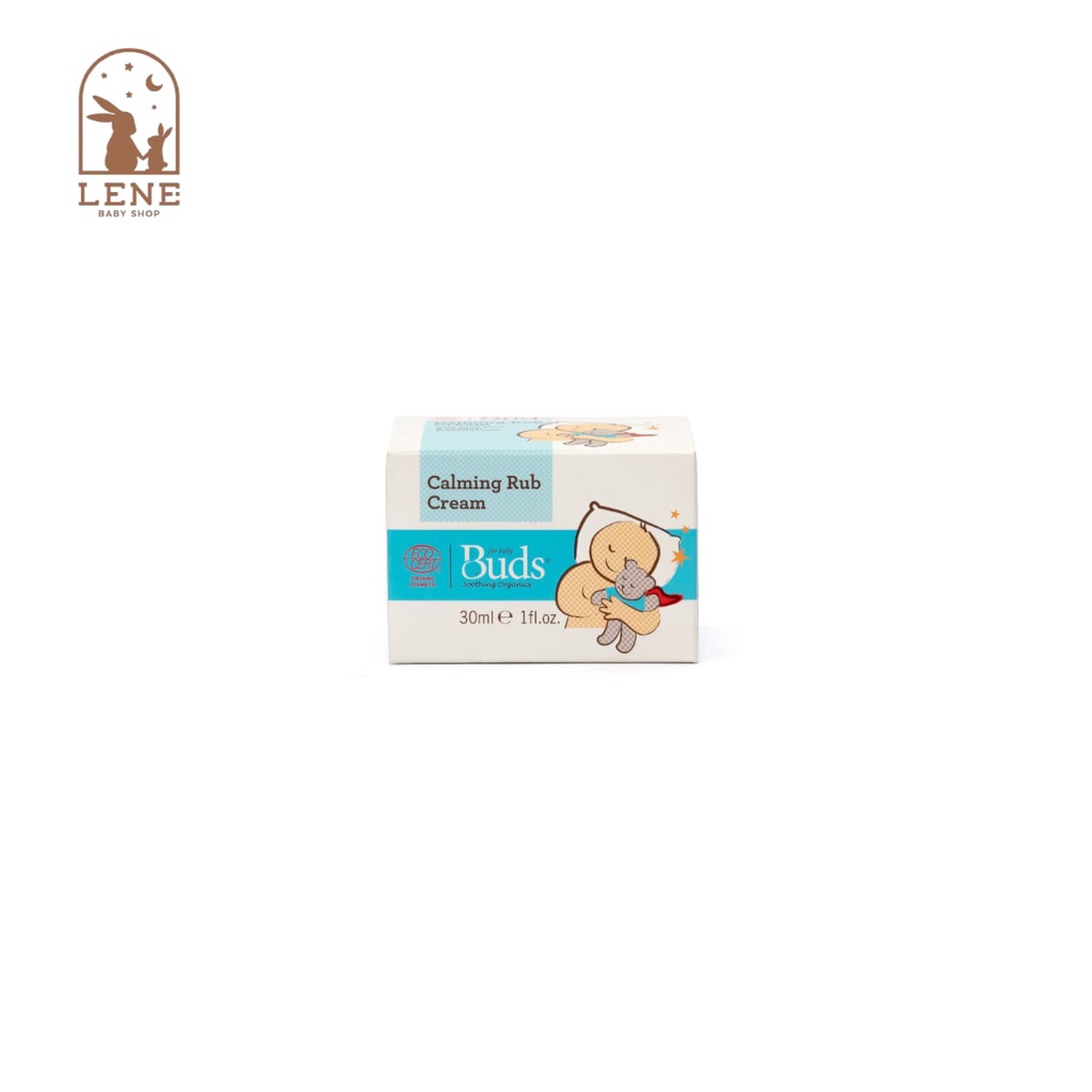 Buds Organics Calming Tummy Rub Cream 30ml