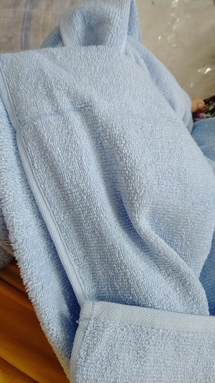 [set Isi 2 Pcs] Merah Putih Handuk Mandi - Anak 70x135 Dan 50x100