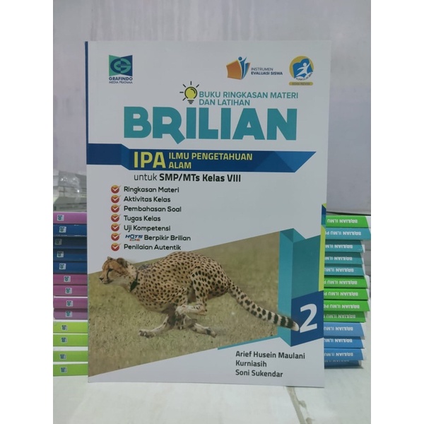 BRILIAN IPA  kelas VIII-8 SMP/MTS edisi revisi Grafindo