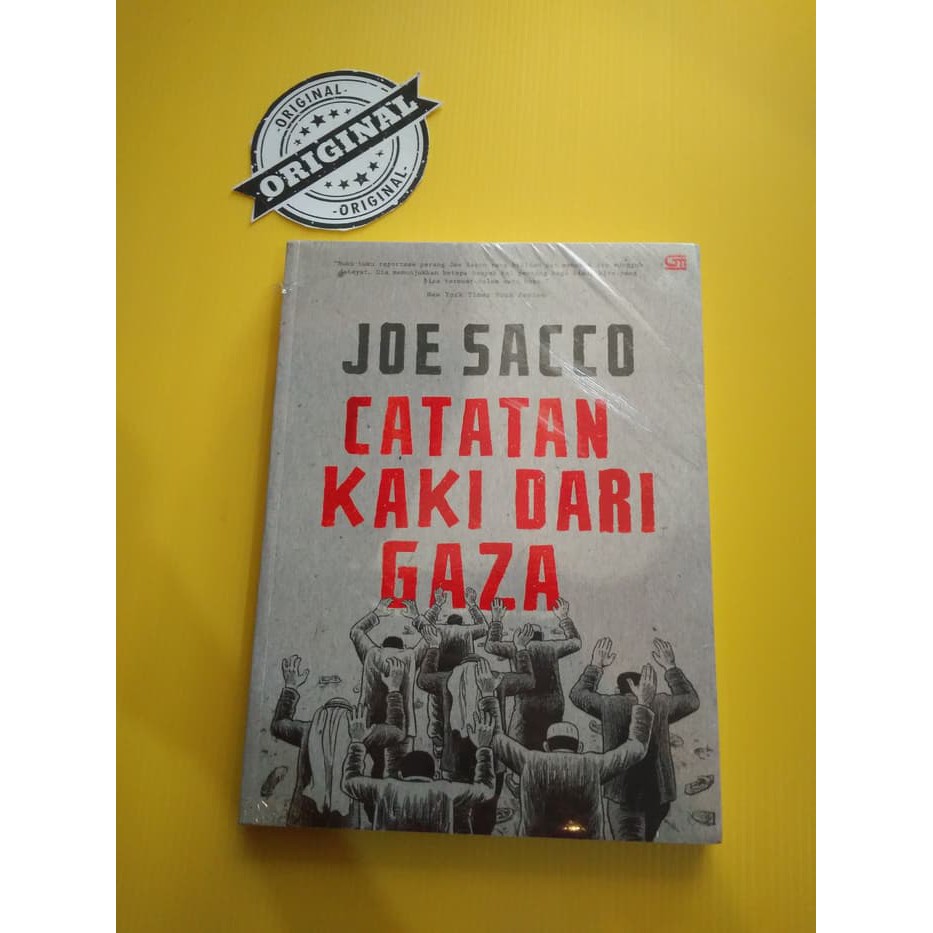 [TERBARU] Catatan Kaki Dari Gaza by Joe Sacco (DG2)