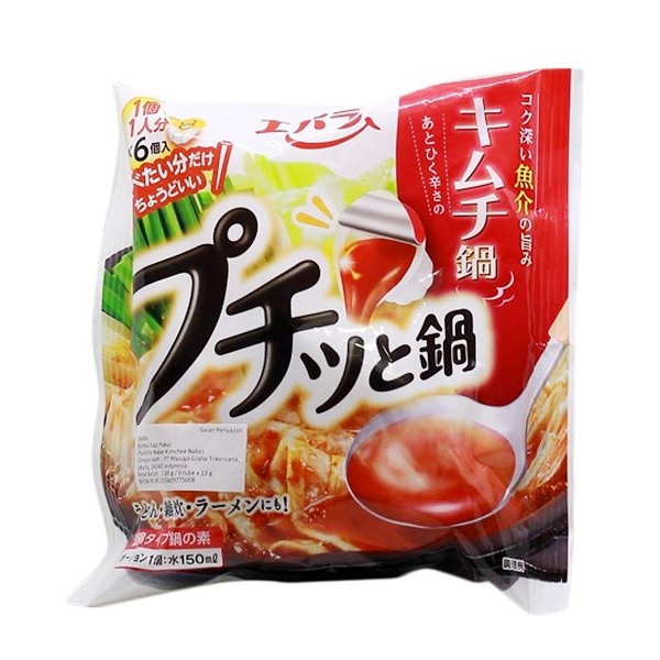 

Ebara Puchitto Kimchee Nabe Bumbu Instant Kimchi Soup 138 GR