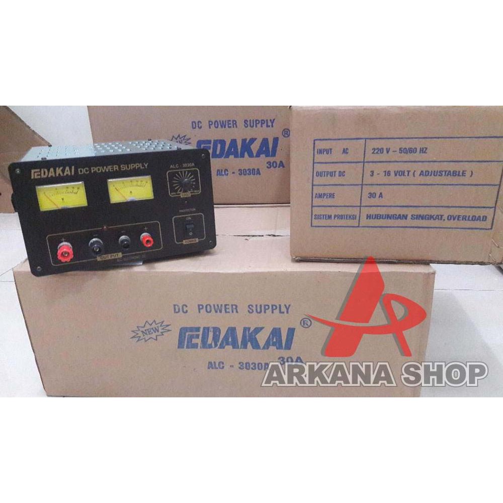 Unik DC POWER SUPPLY DAKAI 30A ALC 3030A Limited