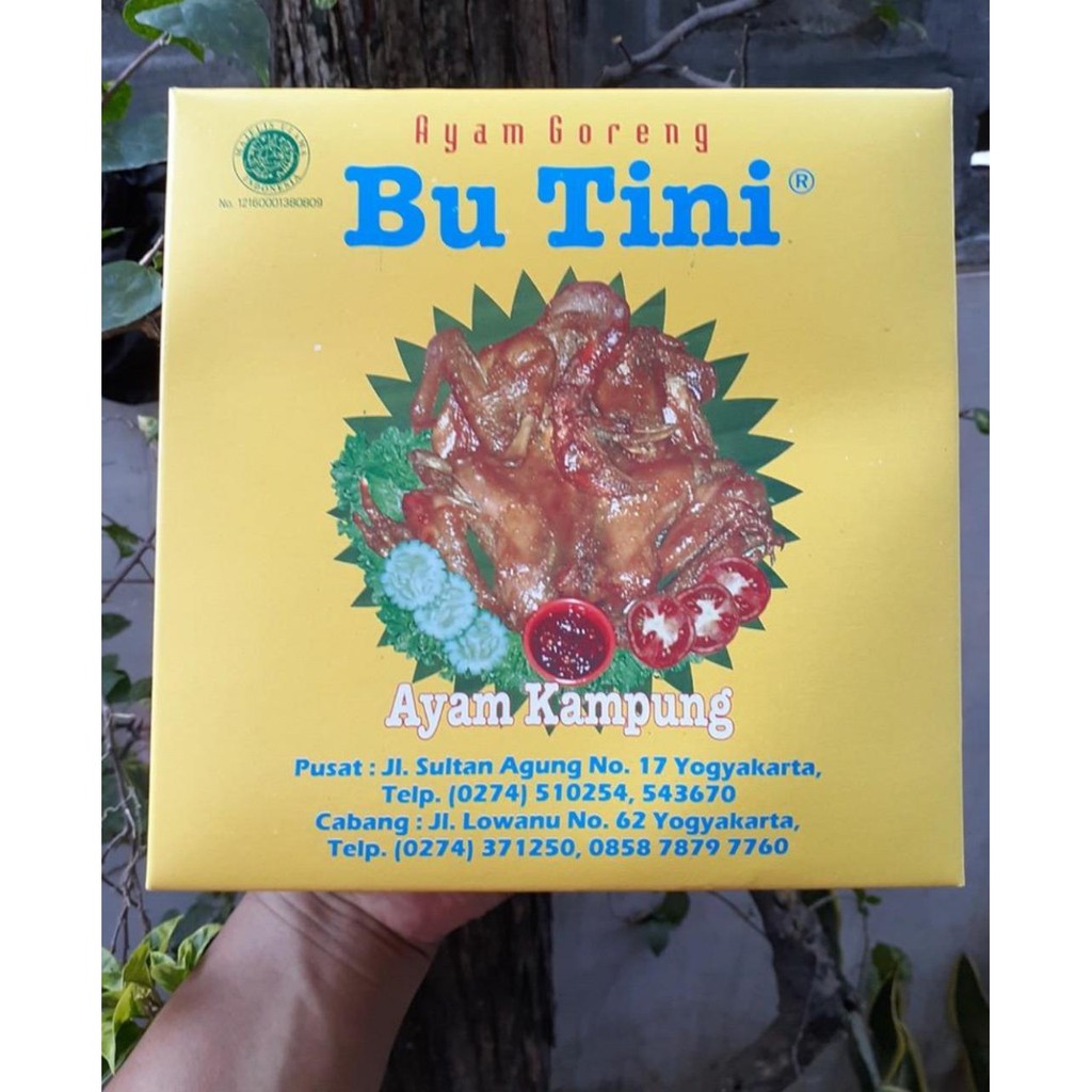 JUAL MURAH KULINER ENAK MAKANAN KHAS JOGJA AYAM GORENG BU TINI / MAKANAN BEKU / FROZEN PACK