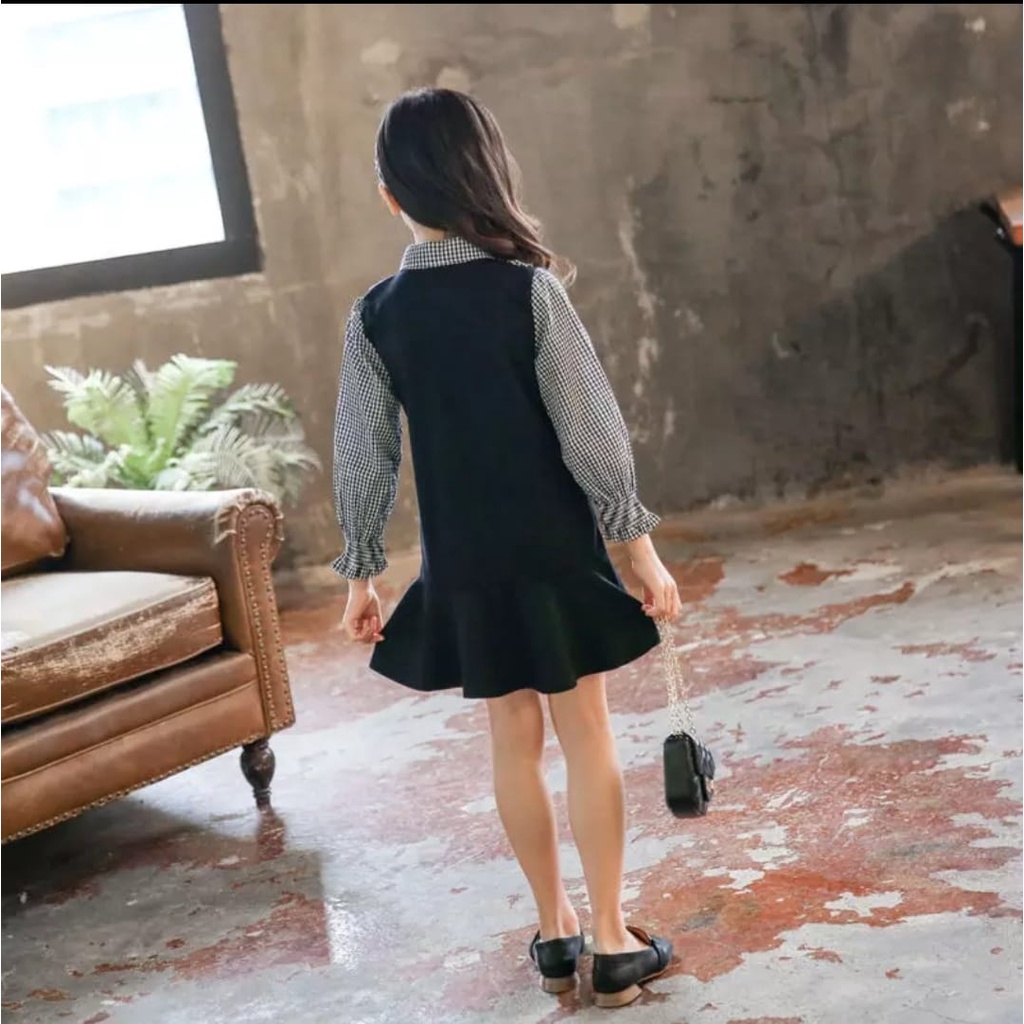 INV - DRESS ANAK KOREA REGINE /  TERBARU / UMUR 5-7 TAHUN/KOREA/BANGKOK