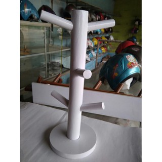 gantungan gelas kayu rak gelas kayu cantolan mug kayu gantungan gelas kayu rak gelas kayu cantolan mug kayu