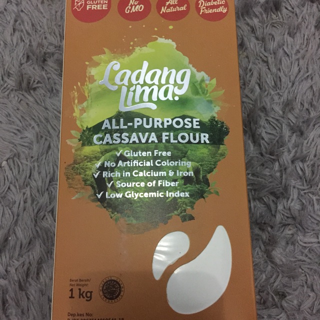 

Ladang Lima All Purpos Cassava Flour 1kg