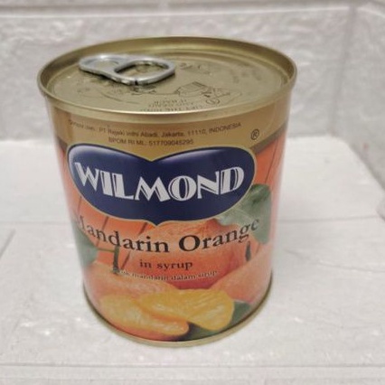 Wilmond Mandarin Orange Jeruk Kaleng Kemasan