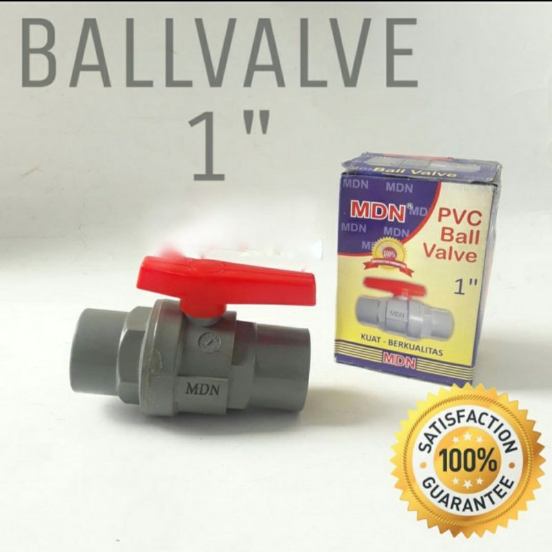 stop kran 1 inch pvc ballvalve