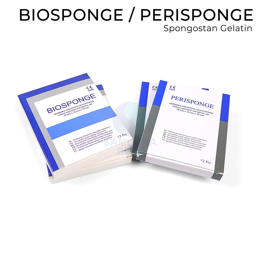 Jual BIOSPONGE Dental Haemostatic Sponge Spongostan Surgispon