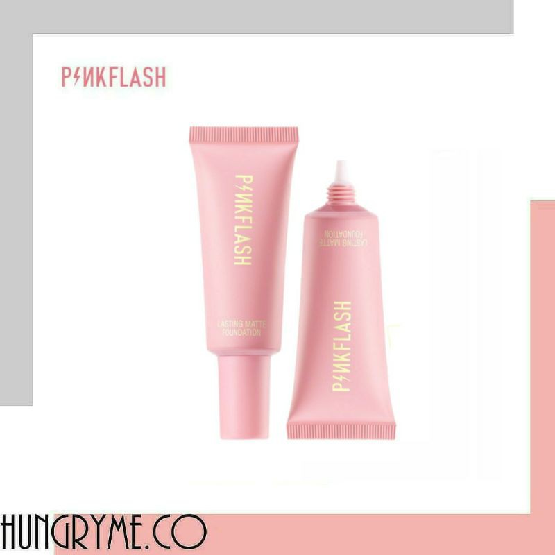 PinkFlash Lasting Matte Foundation PinkFlash Alas Bedak PinkFlash Fondation