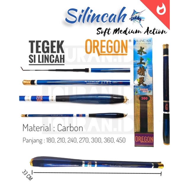 Tegek Oregon Silincah 270 300 360 450 Oregon Ros Pendek