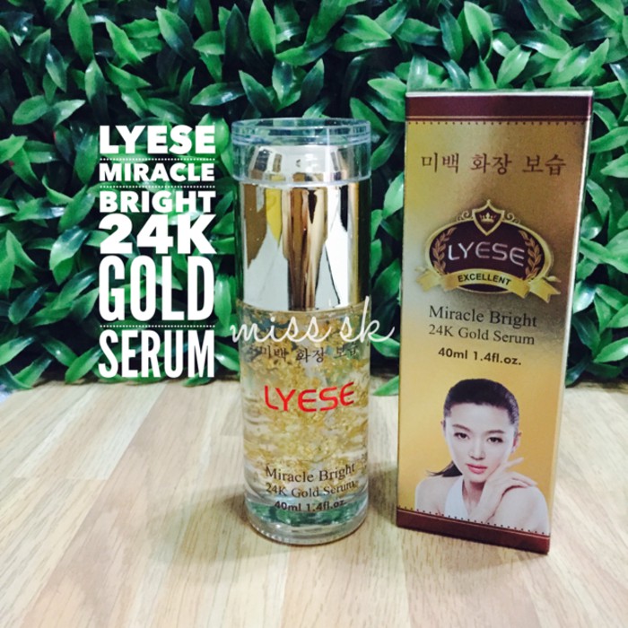 SERUM LYESE GOLD 24k / MIRACLE BRIGHT GOLD