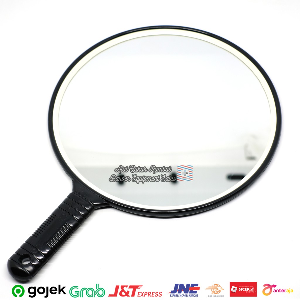 Kaca Belakang Kaca Salon Kaca Barber Bulat Cermin Salon