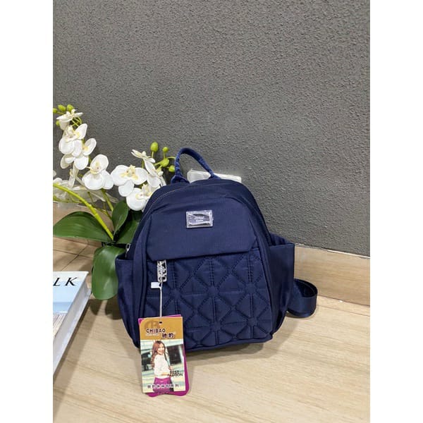 Tas Ransel Chibao 00460-22 Bahan Kanvas Terbaru Size 25x22x10 cm. Tas Wanita Tas Ransel Wanita Import Tas Chibao ORI TERBARU BISA BAYAR DITEMPAT.!!!!