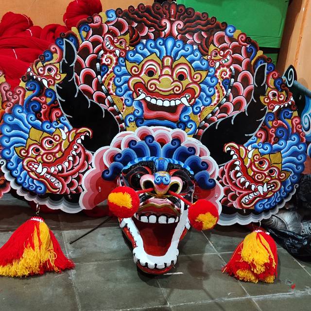 ⚡Cuci gudang⭐ BARONGAN PLIPIT ROMO MAINAN ANAK TAMBUR TERLARIS barongan asli ponorogo barongan PLIPIT Barongan Anak Umur 10 Murah Barongan Caplokan Anak Sd Topeng Reog Ponorogo Caplokan barongan ukuran-1