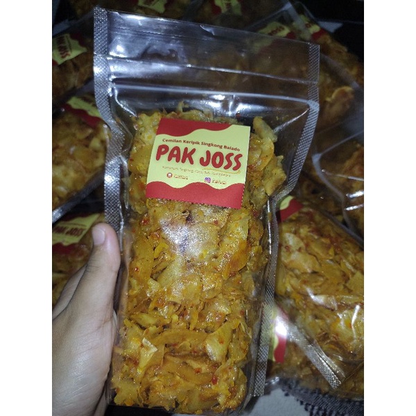 

Keripik Singkong balado pak joss 150gram