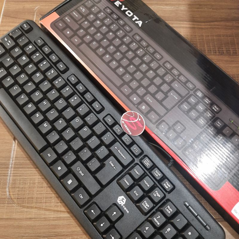 Keyboard USB eksternal komputer PC Laptop notebook