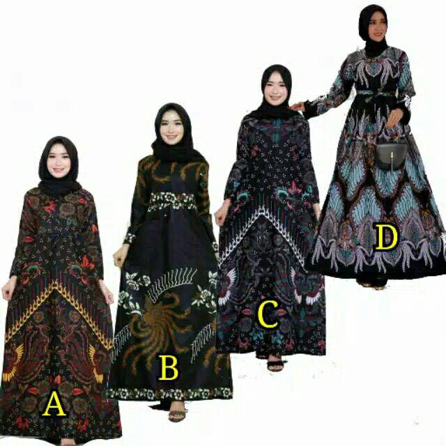 Gamis Batik Manggar, Padi,sekar,cantik,kubis,kipas,daun,kupu,nadine,gendis