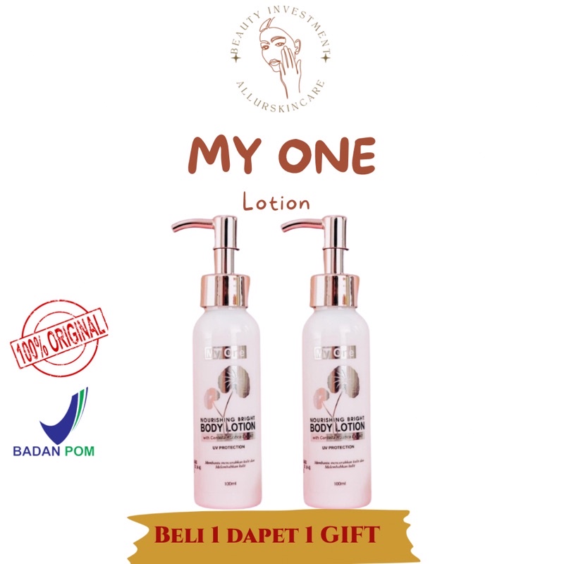 [ READY BPOM ] MYONE Parfum Whitening Body Lotion MY ONE BODY LOTION MYONE LOTION MYONE BODY LOTION 