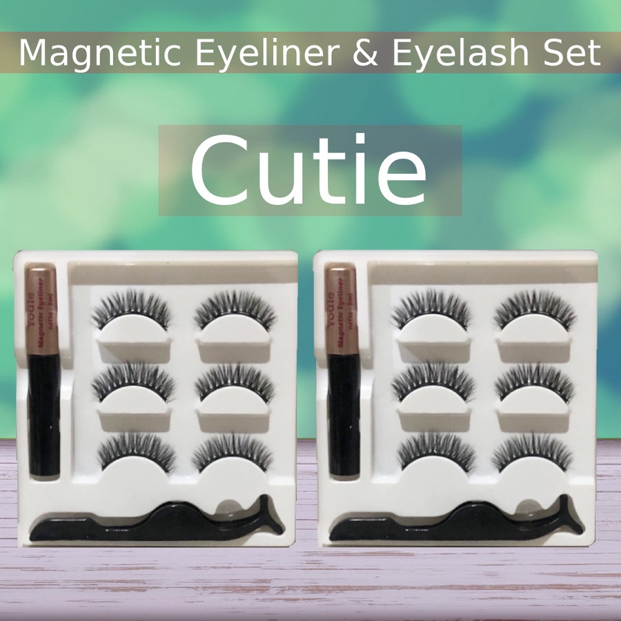 Youle Magnetic Eyeliner and Eyelash Set - Cutie