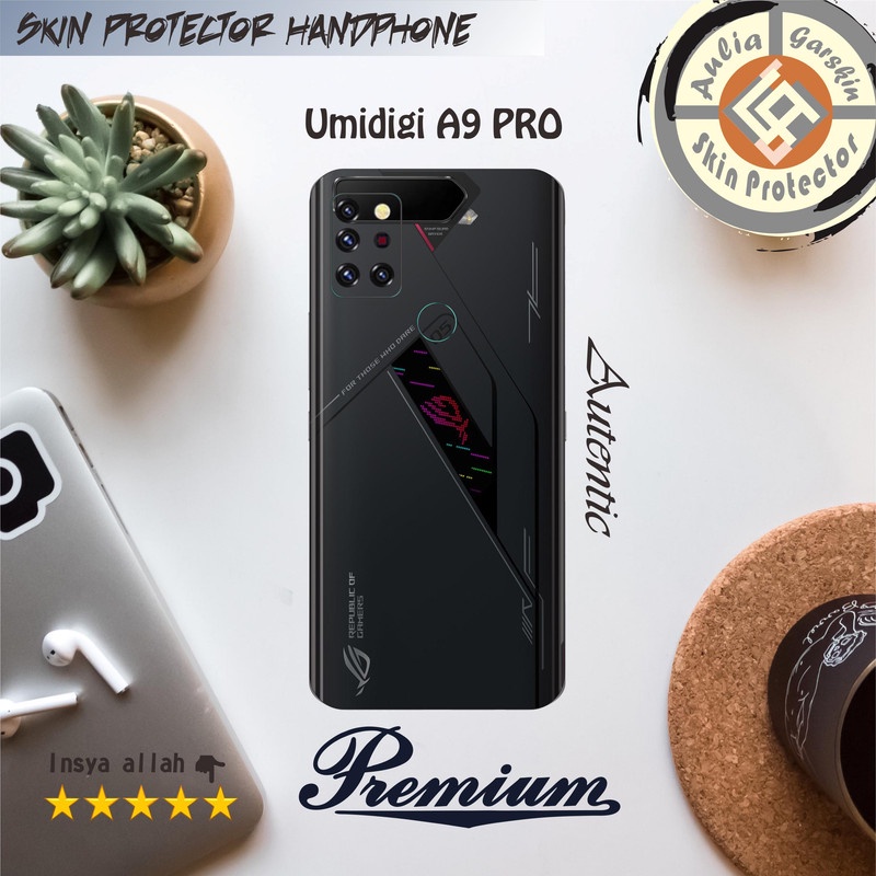 Garskin HP Umidigi A9 PRO Motif Rog 5 Free Custom Motif (Bisa COD)