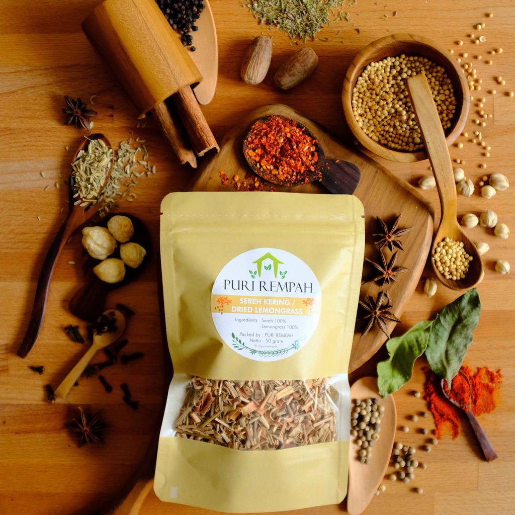 

Sereh Kering / Dried Lemongrass