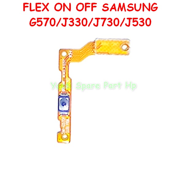 Flexible On Off Samsung J3 Pro J5 Pro J5 Prime J7 Pro J330 J530 G570 J730 Original New