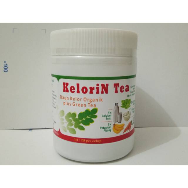 

TEH DAUN KELOR PLUS GREEN TEA KELORIN TEA