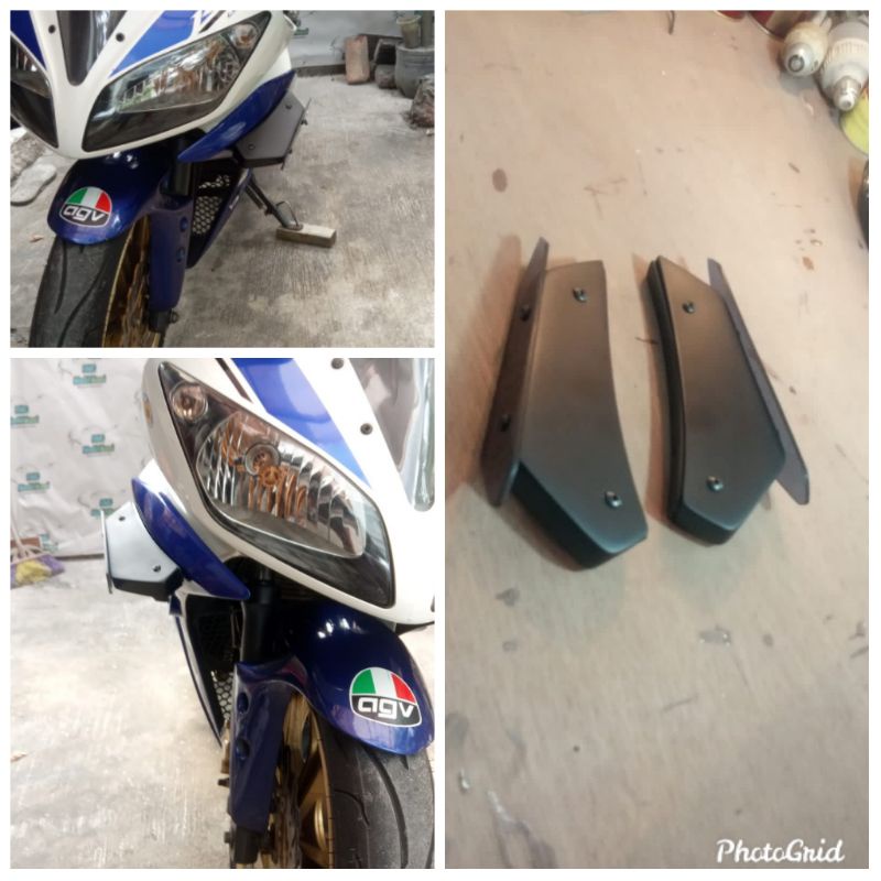 winglet r15 v2 model downforce winglet samping r15 v2