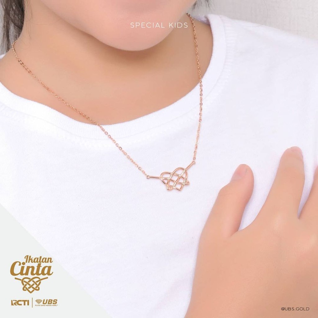 Kalung Emas &quot;Ikatan Cinta / Reyna&quot; Anak Edisi Spesial 8K - SDW Gold -