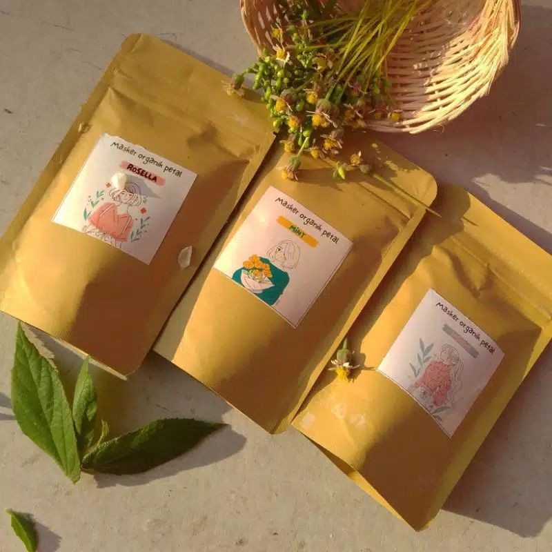 ❤️G.A.SHOP❤️ MASKER ORGANIK PETAL 50 GR