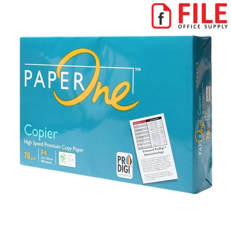 

Kertas HVS F4 75gr Paper One / 75 gram