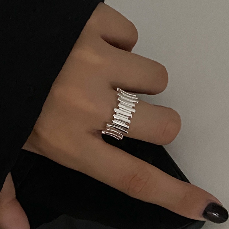 Cincin Bahan metal Gaya hip hop Untuk Pria Dan Wanita