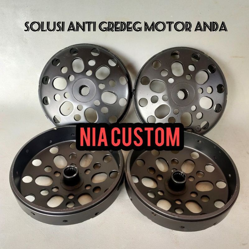 Mangkok CVT Kampas Ganda Nmax 2017-2020 Original Custom ANTI GREDEG