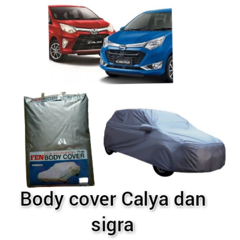 Body cover penutup mobil calya sigra