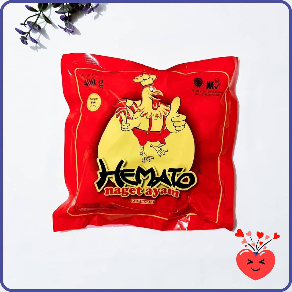 

ADDRIELLA - HEMATO NUGGET AYAM STICK 400gr | HEMATO/FROZENFOOD/FROZENFOOD MURAH