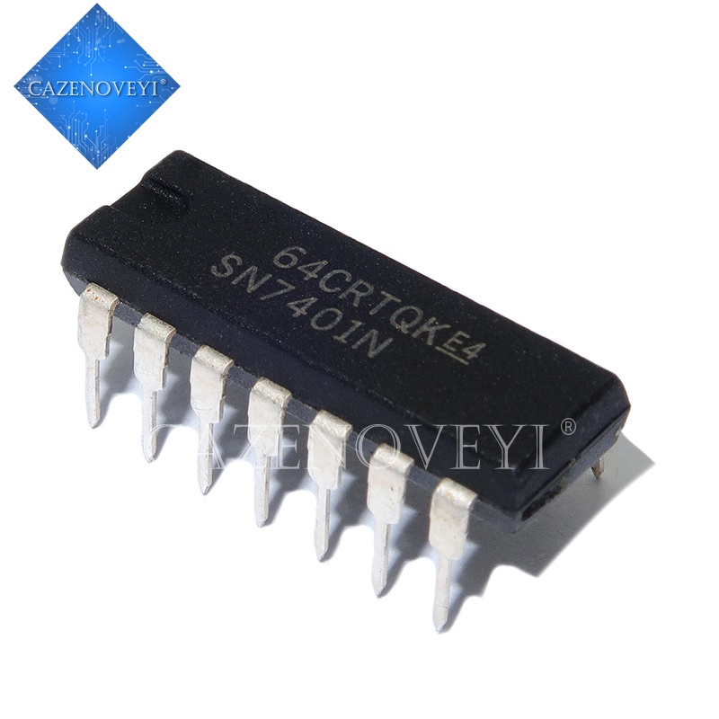 5pcs Ic Sn7401N Sn7401 7401 Dip-14