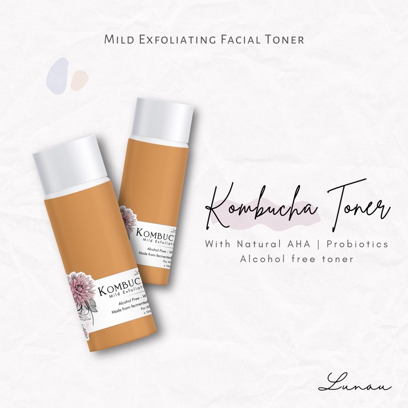 KOMBUCHA TONER by LUNAU / EXFOLIATING TONER
