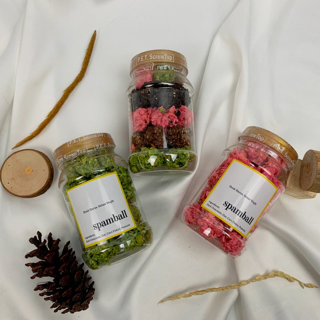 

PAKET TRIPLE SPAMBALL | cemilan manis sehat