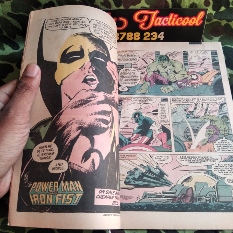 Marvel Comics Secret Wars no. 3 1984 Vintage Comics Komik Jadul Komik Marvel Limited