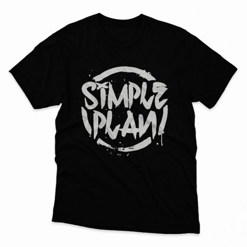 Baju Kaos simple plan