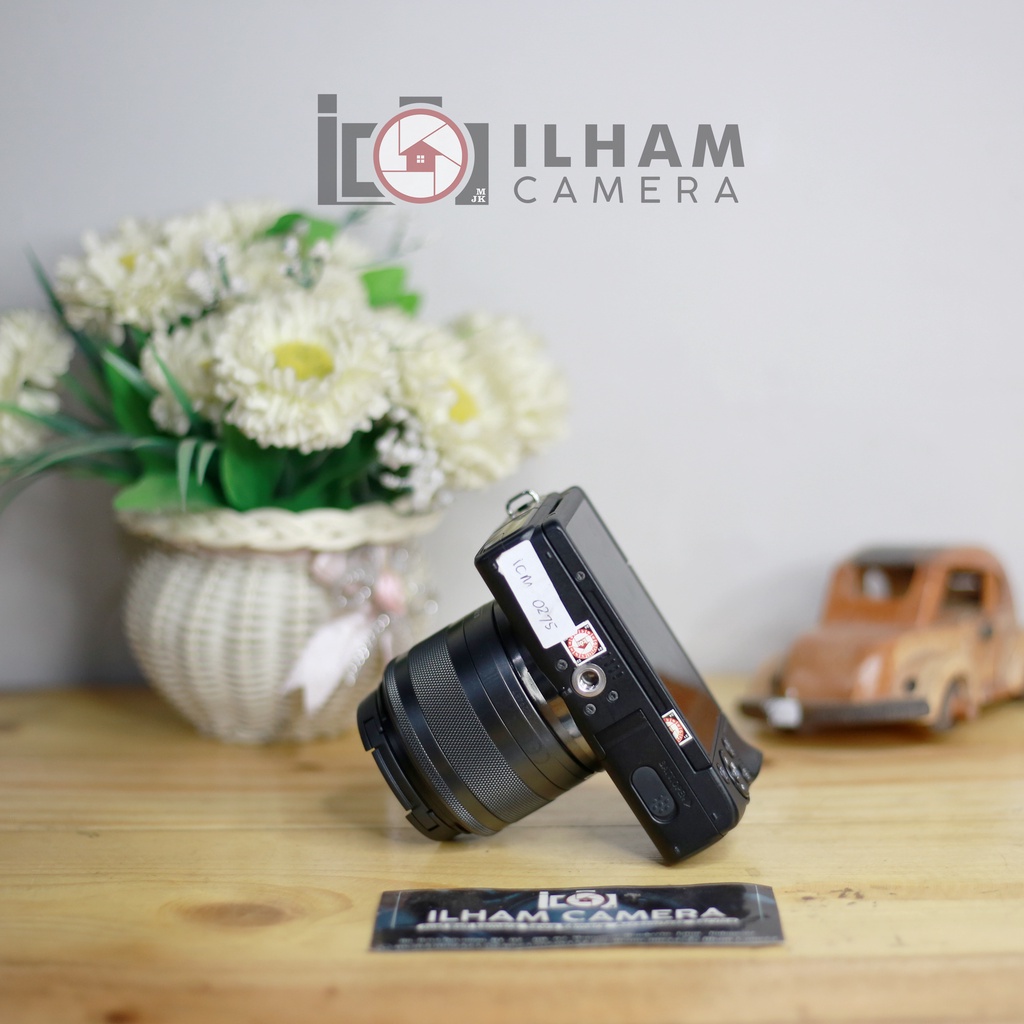 TERMURAH CANON M100 + KIT KAMERA VLOG PEMULA