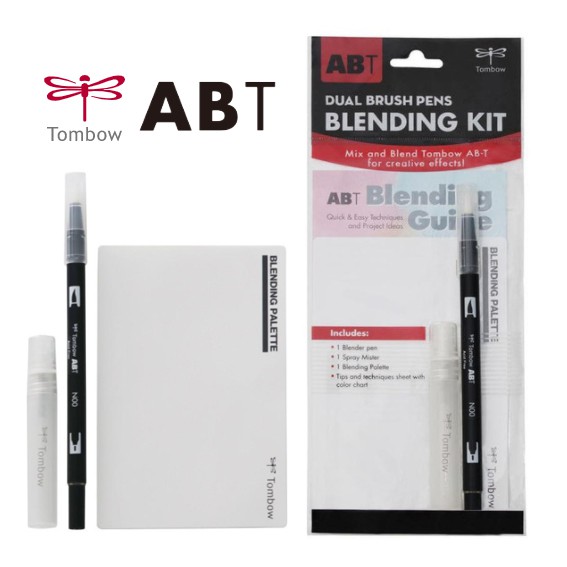 

Tombow ABT Blending Kit Set / Palet Dual Brush Untuk Campuran