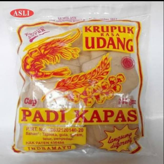 

Kerupuk udang cap padi kapas di jamin asli! Kalau palsu uang kembali
