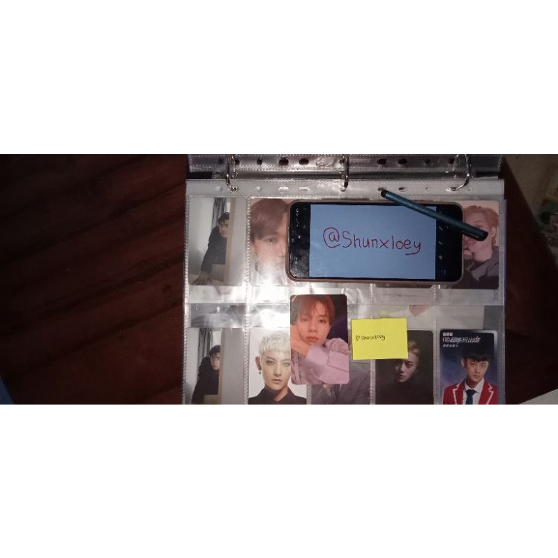 [Baca Desk] photocard Jeno past