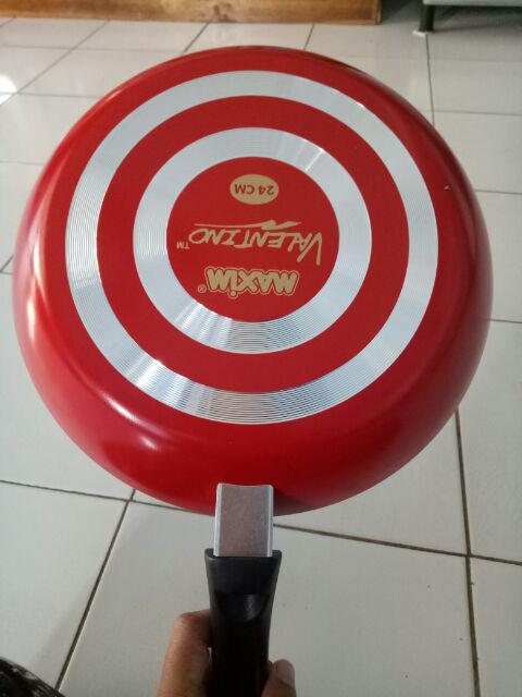 Wajan Frypan Teflon 24 Cm Maxim Valentino